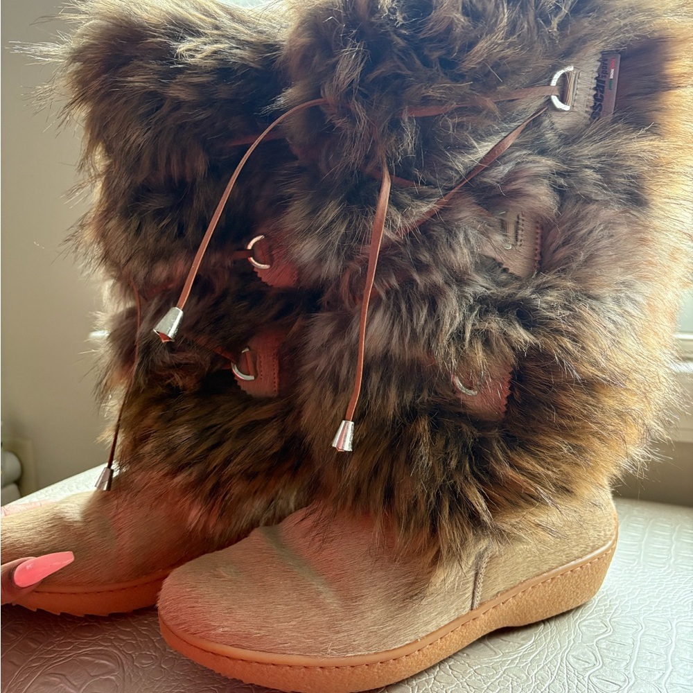 Faux Fur Winter Boots